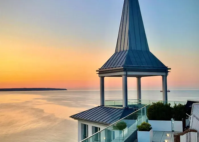 アパート First Im First Sellin, Penthouse & Mit Phaenomenalem Ostseeblick *